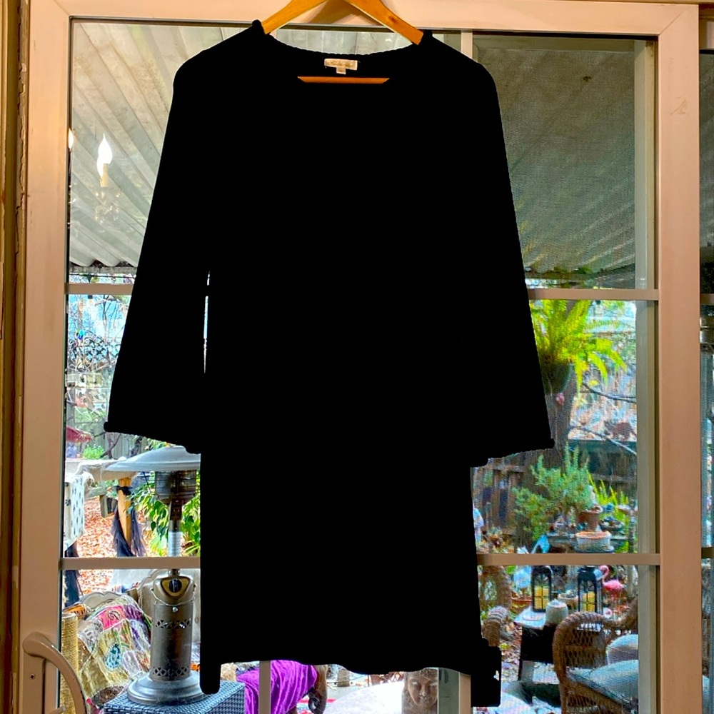 Black knit dress, Shoshanna